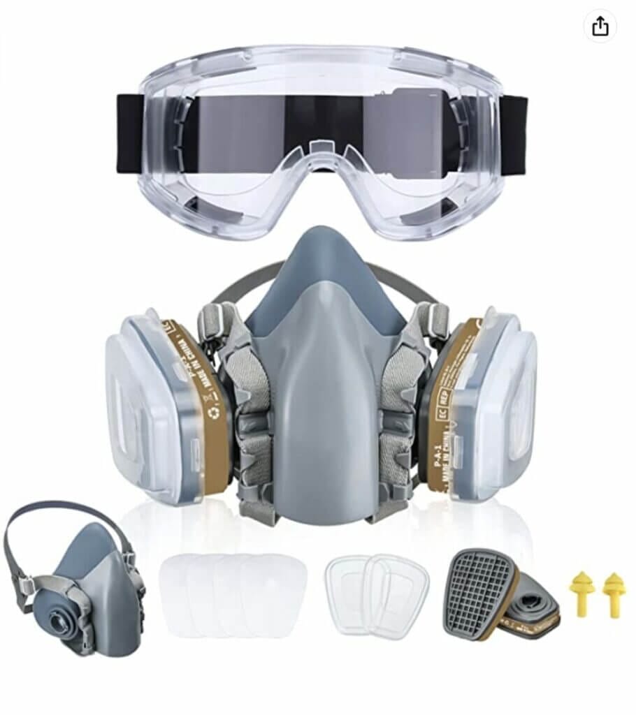 Atemschutzmaske mit Zubehör – 50% Rabatt