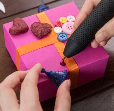 Bosch Akku Heissklebestift Gluey Cupcake Pink1