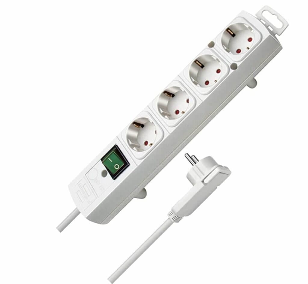 Steckdosenleiste 4 fach, Brennenstuhl Comfort-Line Plus – 51% Rabatt