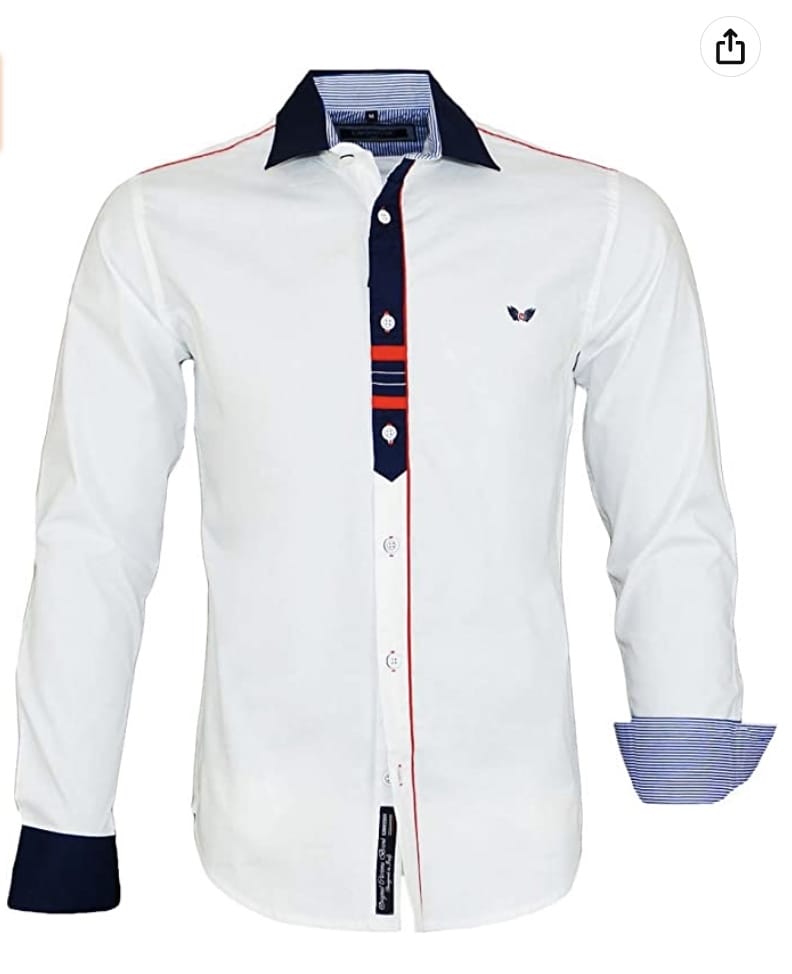 CARISMA Herren Hemd Weiß – nur 5,00 €