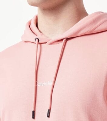 Calvin Klein Herren Interlock Micro Logo Hoodie Kapuzenpullover1