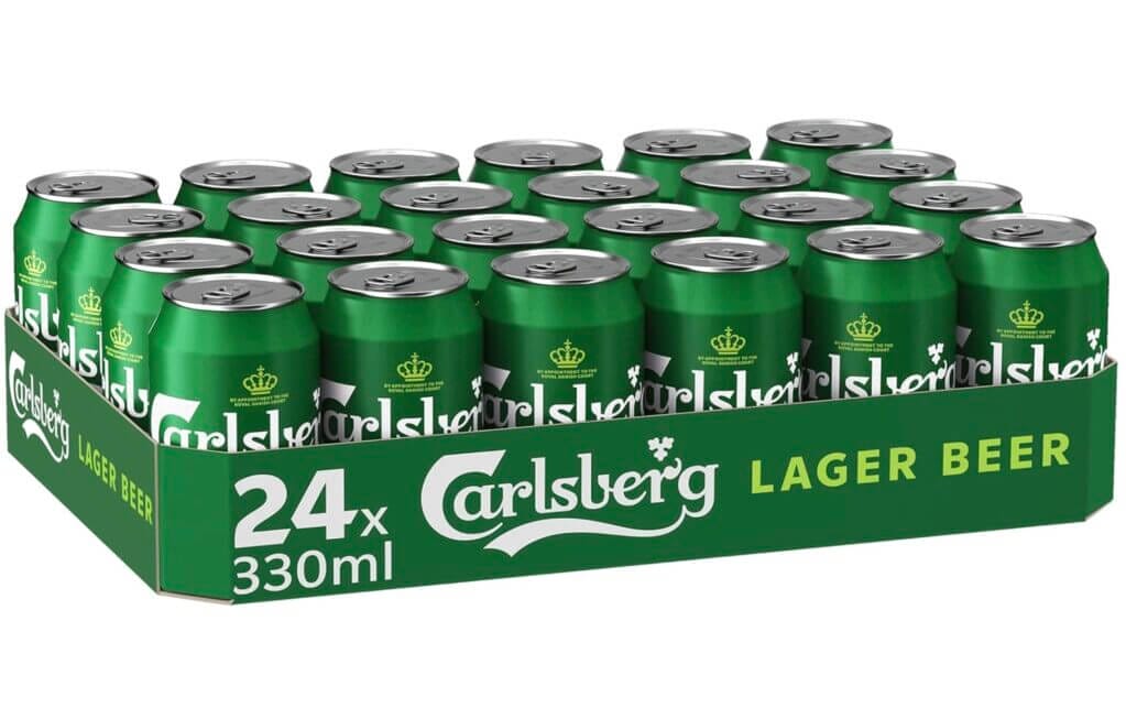 Carlsberg Premium Lagerbier 24 x 0.33 L – 34% Rabatt