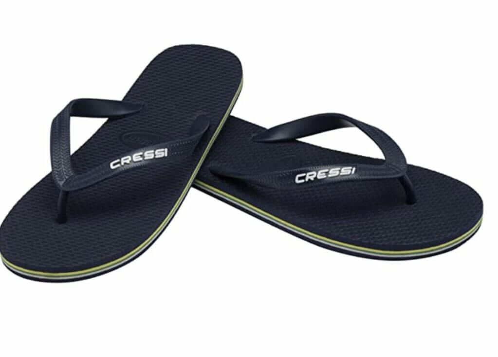 Preisfehler schnell sein: Cressi Beach Flip Flops‘ Unisex Zehensandale in Größe 41/42 – 59% Rabatt