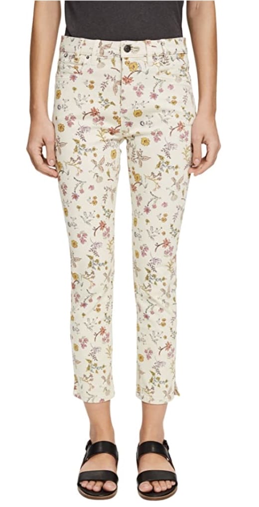 ESPRIT Stretch-Hose mit Blumen – 58% Rabatt