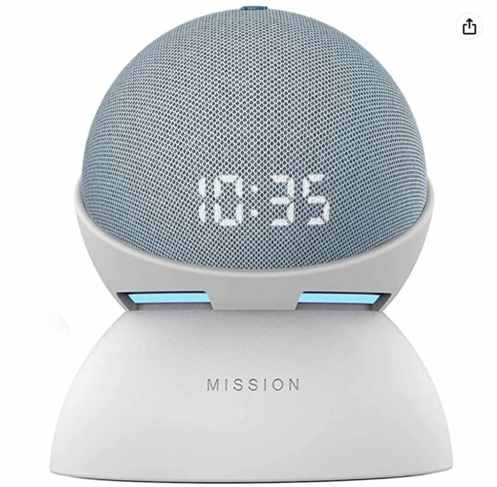 Echo Dot 4. inkl. Batteriesockel – 45% Rabatt