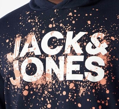 JACK JONES Herren Jjnew Splash Hoodie Kapuzenpullover1