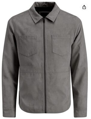 JACK JONES Male Jacke Wildlederimitat Hemdjacke