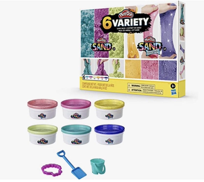 26% Rabatt – Play-Doh Sand Vielfalt Knete 6er-Pack – für stundenlangen Spielspaß