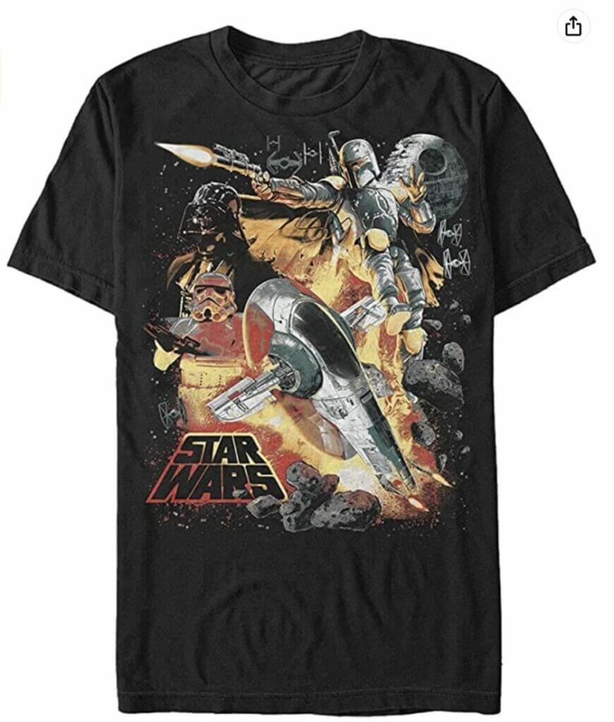 Star Wars Herren Vintage T-Shirt – 26% Rabatt