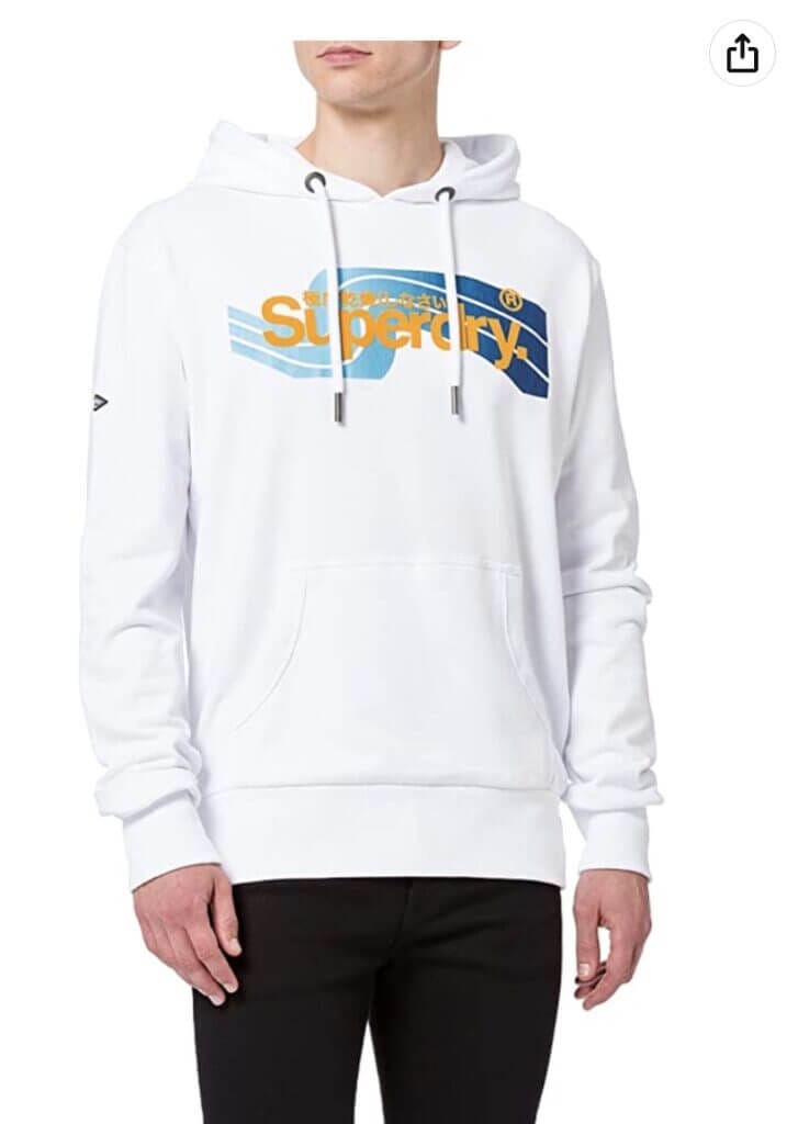 Superdry Herren CALI Hoodie – 62% Rabatt