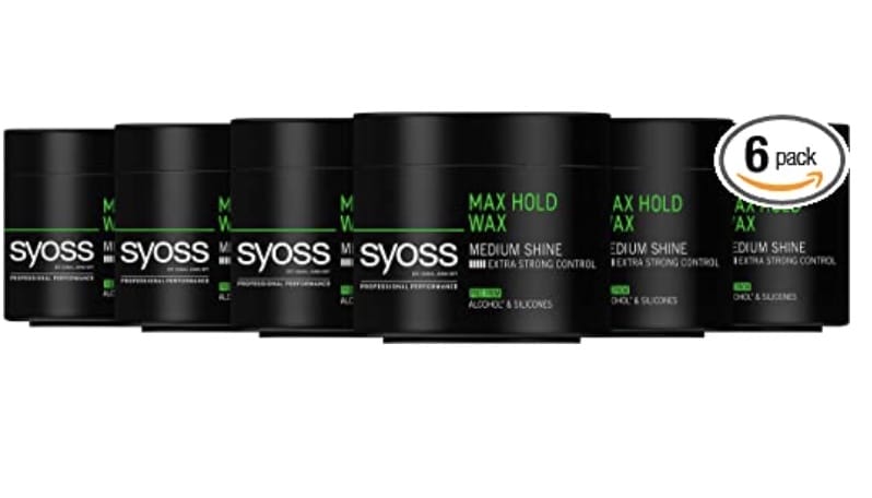 Syoss Wax Max Hold 6 x 150 ml – 30% Rabatt