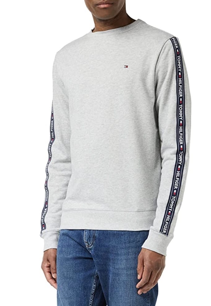Tommy Hilfiger Herren Logo-Tape Sweatshirt – 30% Rabatt