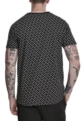 Urban Classics Herren T Shirt Allover Logo Tee1