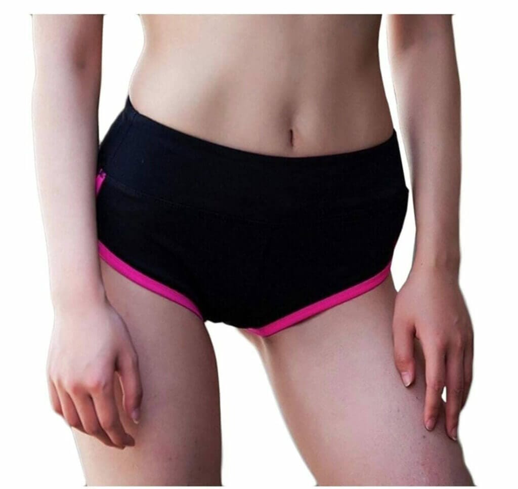 In 4 Farben erhältlich: Kurze Damen Sporthose – 70% Rabatt