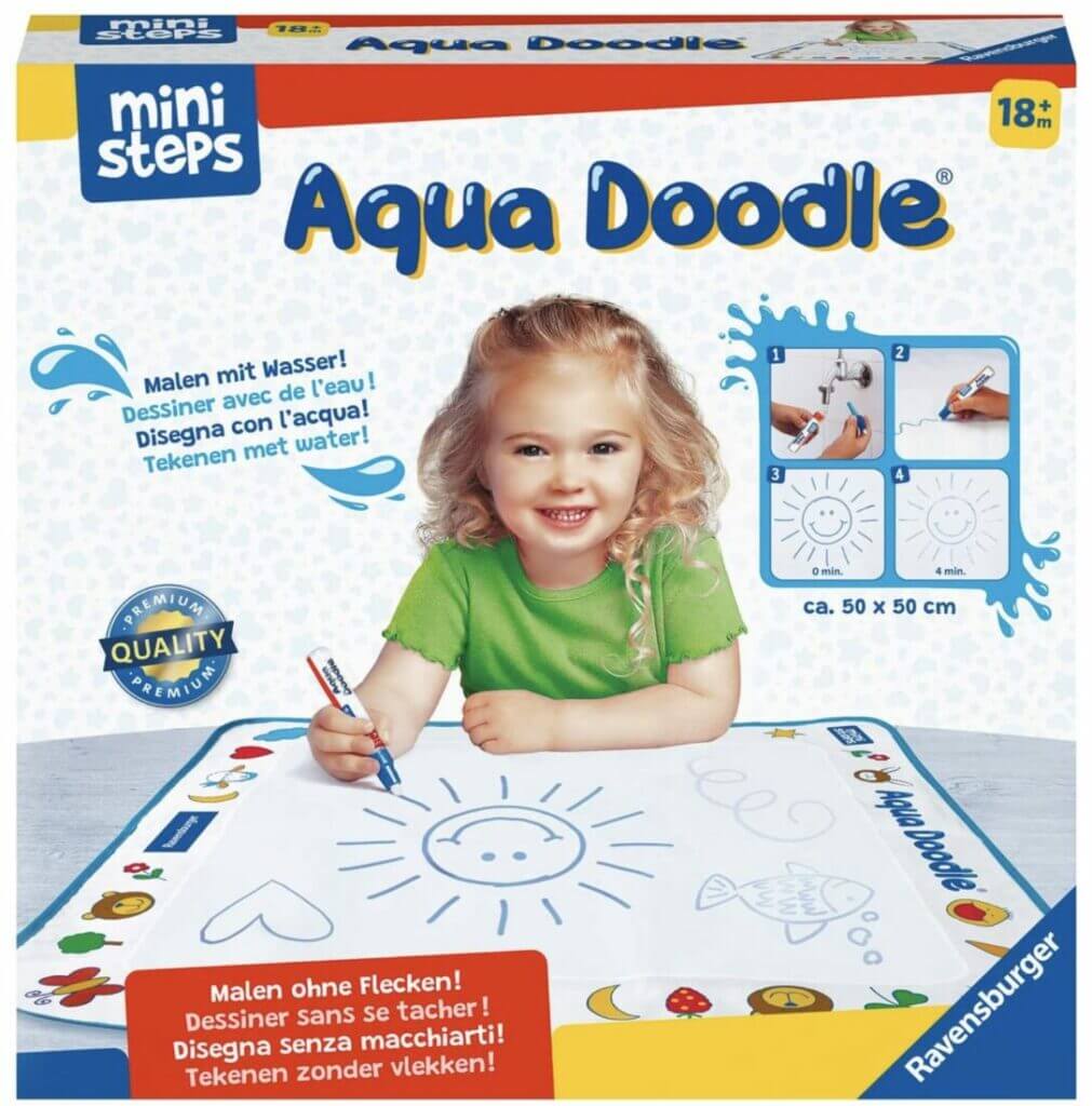 Ravensburger ministeps Aqua Doodle – Erstes Malen für Kinder ab 18 Monate – 59% Rabatt
