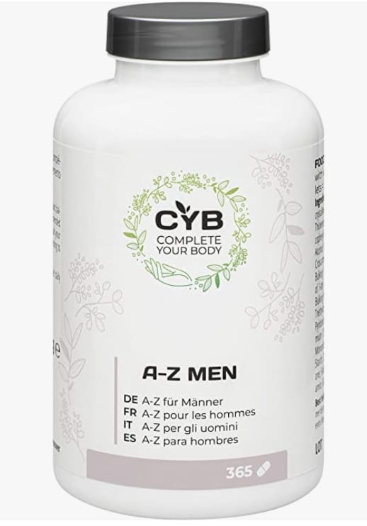 CYB A-Z Vitamine und Mineralien für Männer – 26% Rabatt + 5% Spar-Abo