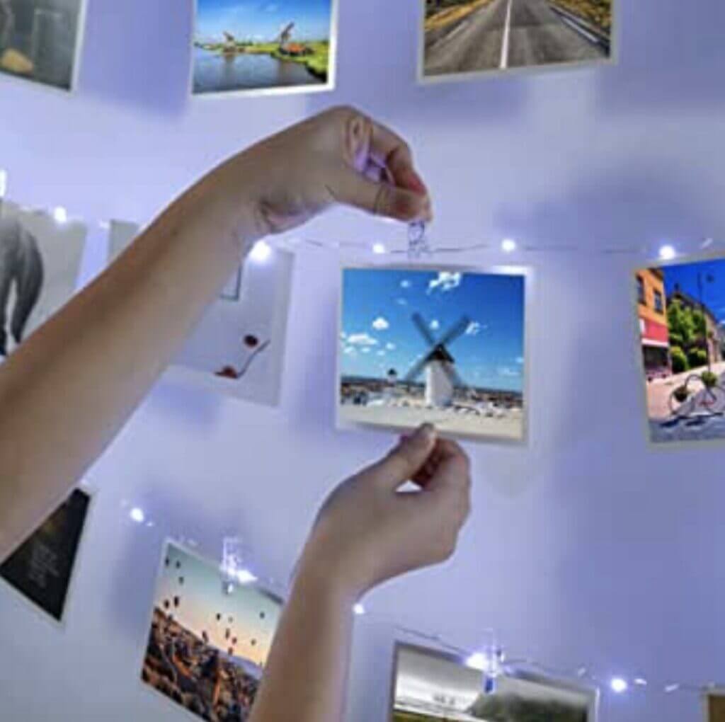 LED-Stirnlampenperlen mit 110 LED’s, 50 Clips und 20 Wandnägel – 40% Rabatt