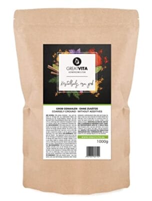 GreatVita Kristallsalz rosa, 1000g, Körnung grob 2-5 mm - 37% Rabatt + 10% Spar-Abo 3 greatvita