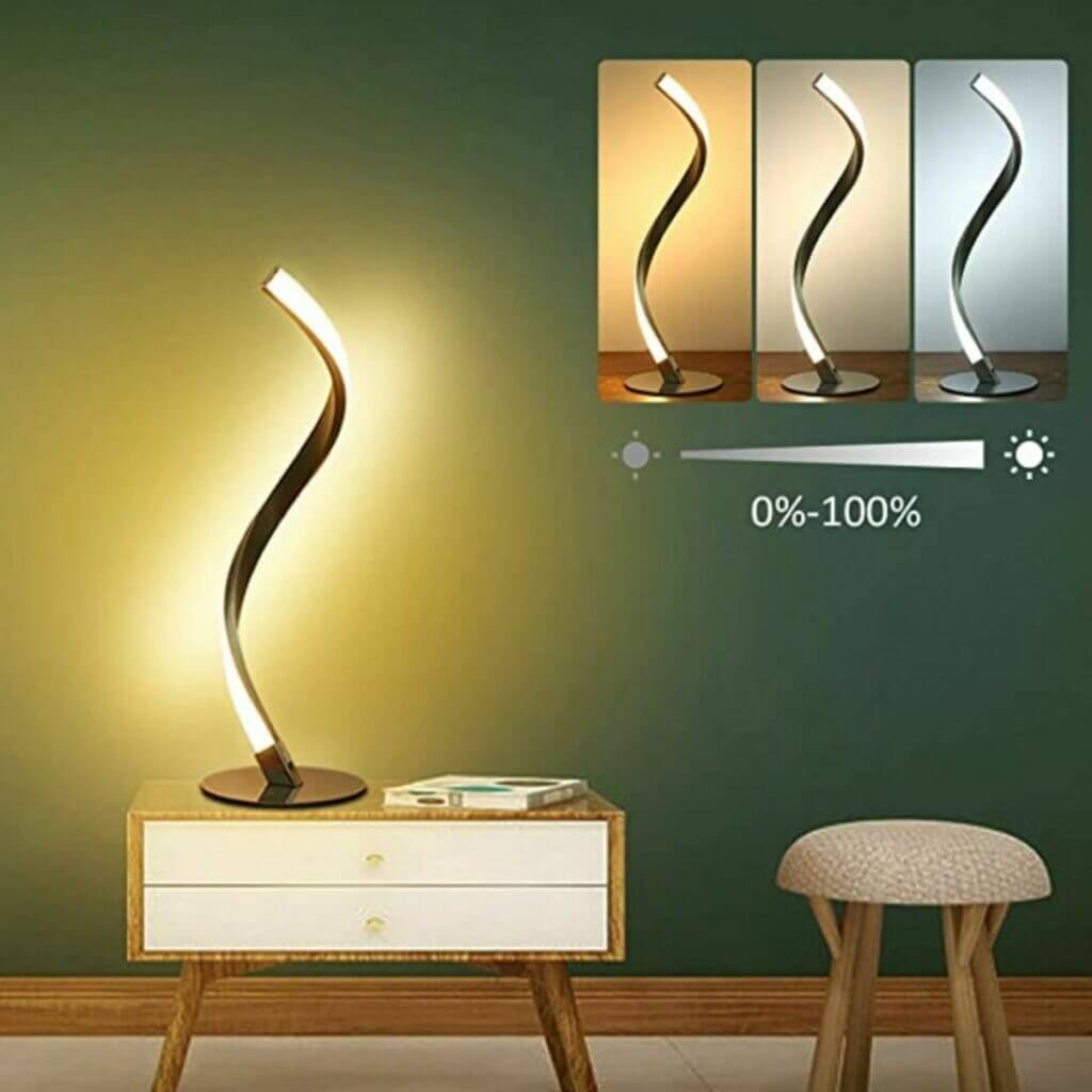 LED Nachttischlampe – dimmbar – 20% Rabatt