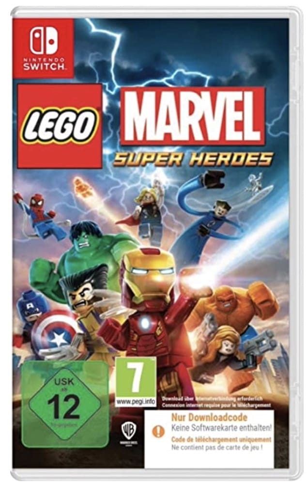 LEGO Marvel Super Heroes Nintendo Switch – 23% Rabatt