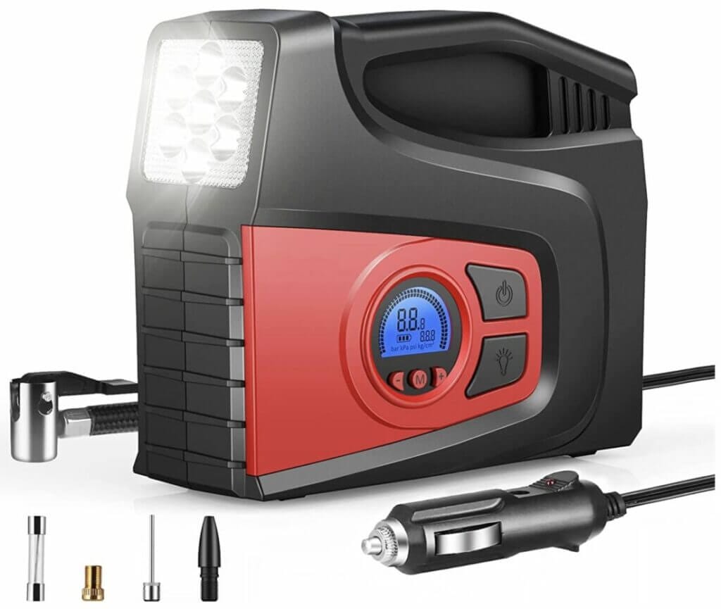 12 V 150 PSI Luftkompressor mit LCD-Display – 35% Rabatt
