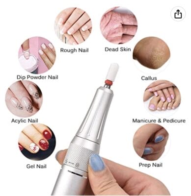 Beatauty Elektrischer Nagelfräser mit Zubehör - 20% Rabatt 4 nagelfraese