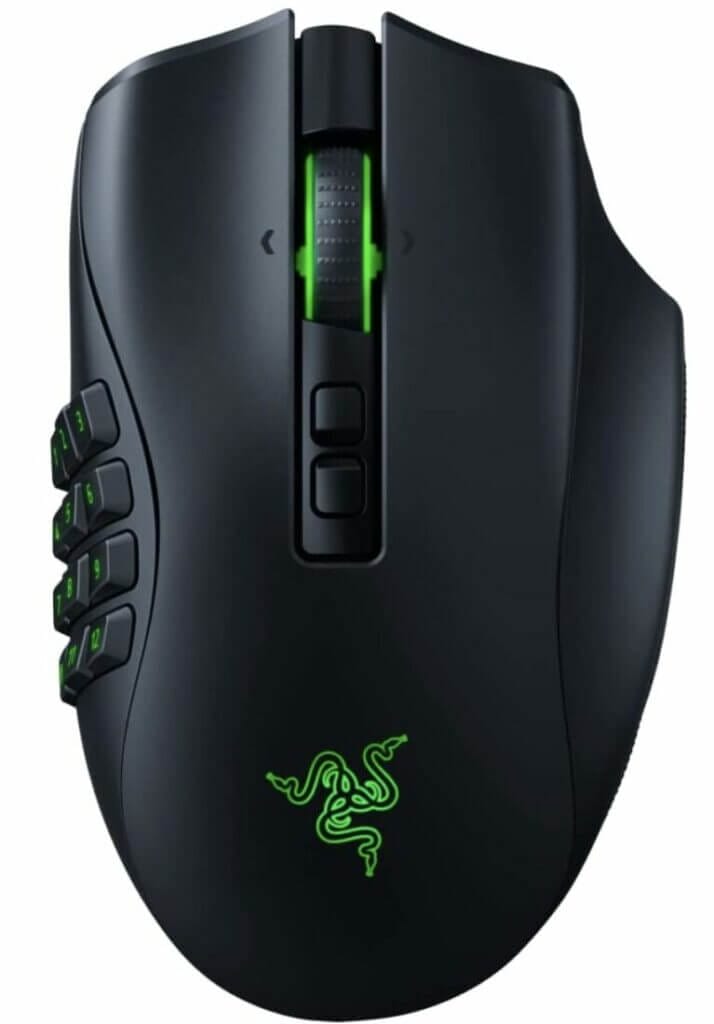 Razer Naga Pro – Modulare kabellose Gaming-Maus mit austauschbaren Seitenteilen – 36% Rabatt