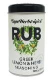 Cape Herb & Spice – Rub Greek Lemon & Oregano 100g – 43% Rabatt + 10% Spar-Abo