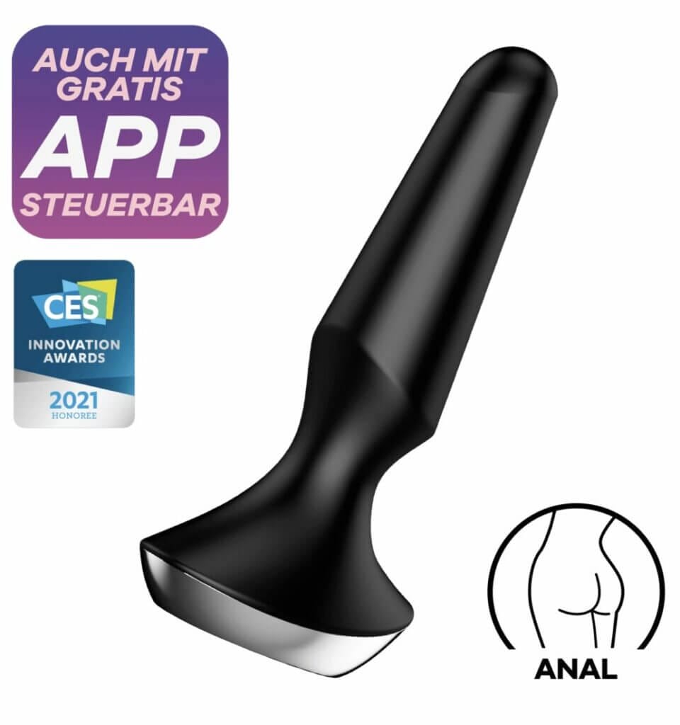 SATISFYER ‚PLUG-ILICIOUS 2 CONNECT APP‘, 12,5 CM – 100% Rabatt