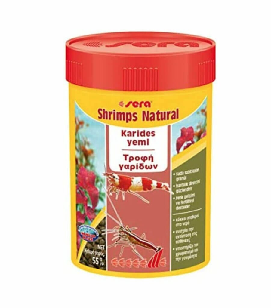 sera Shrimps Nature 100 ml (55 g) Garnelenfutter – 43% Rabatt + 5% Spar-Abo
