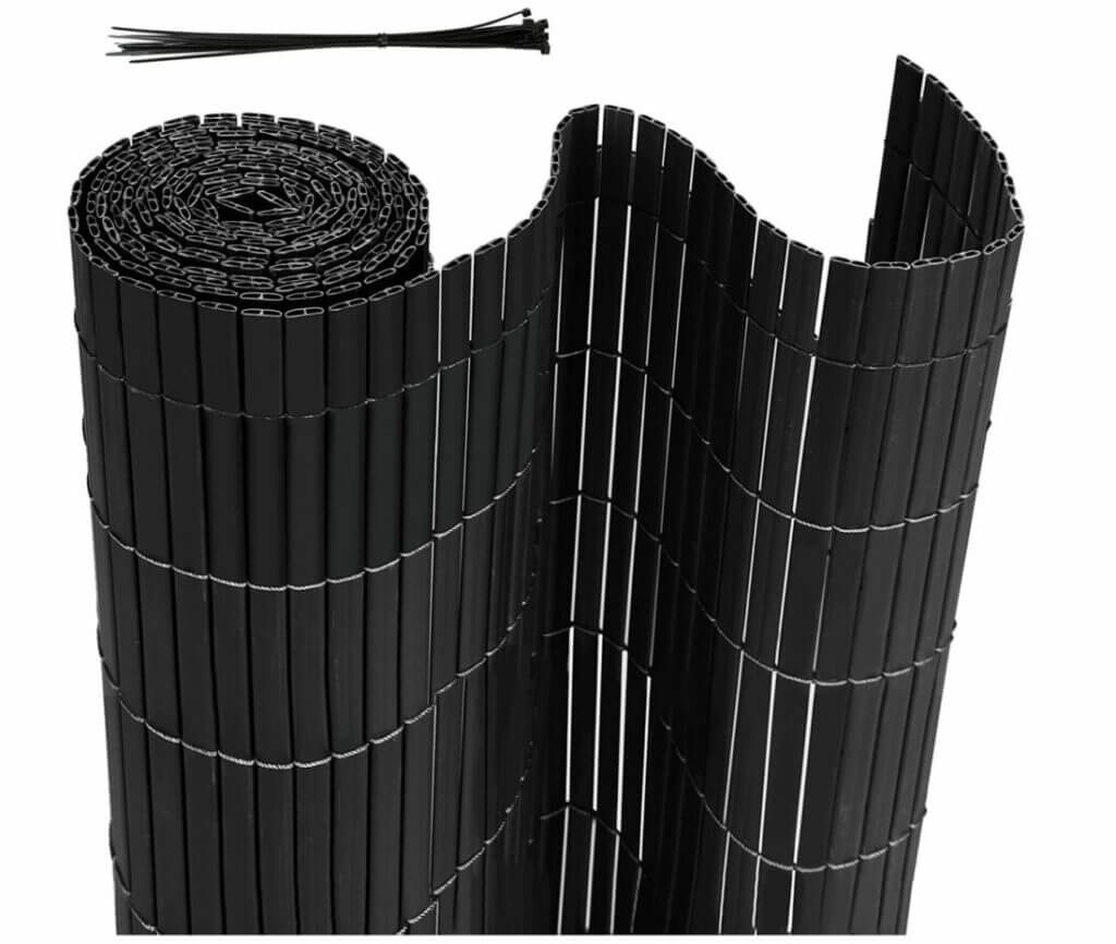 In vielen Größen: Gimisgu PVC Sichtschutzmatte – 40% Rabatt