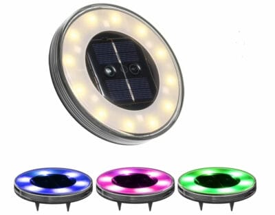 Tomshine Solar Bodenleuchten (4 Stück) - 50% Rabatt 3 solar 1