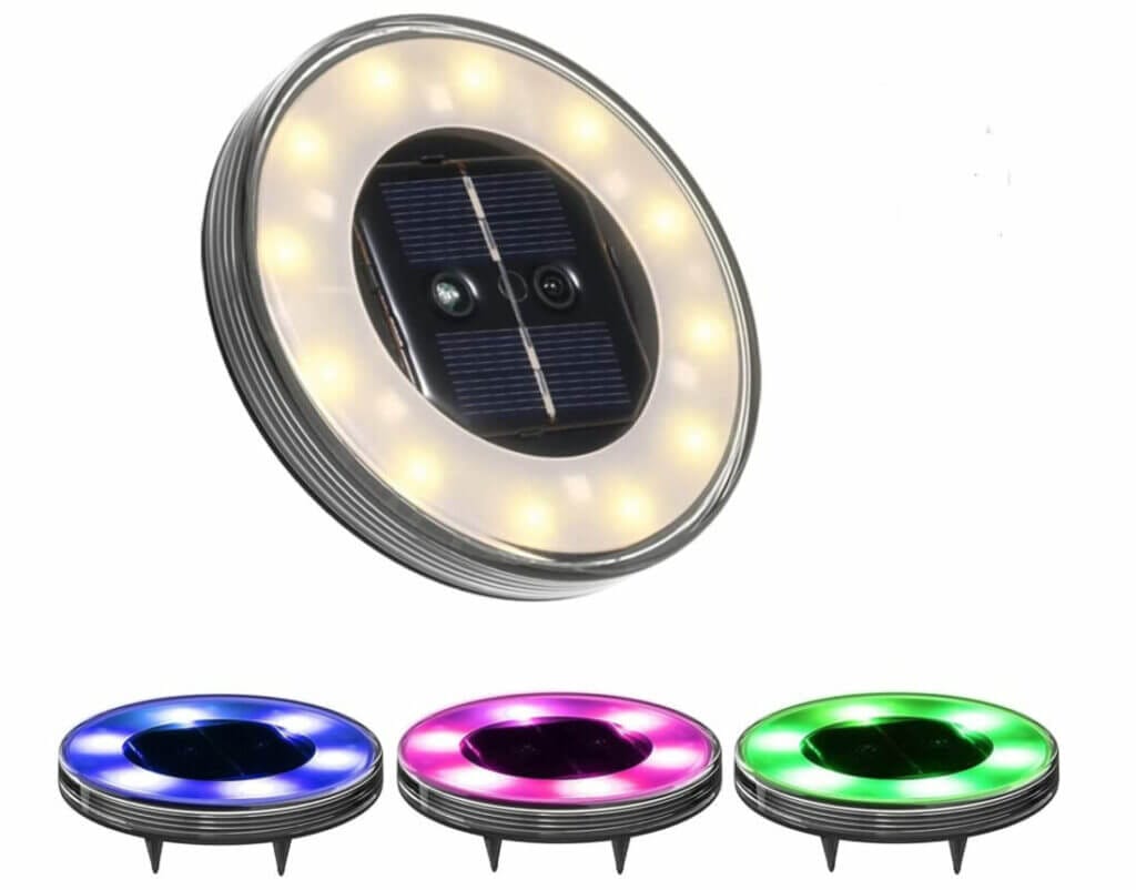 Tomshine Solar Bodenleuchten (4 Stück) – 50% Rabatt