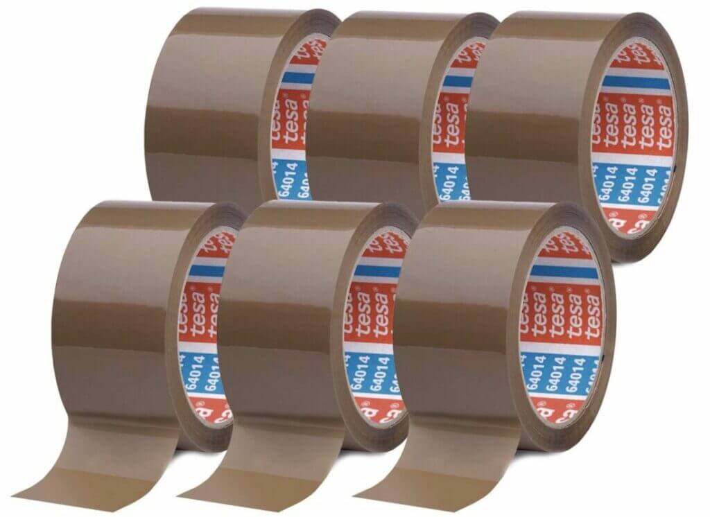 tesa pack im 6er Pack – Geräuscharmes Paketklebeband – 35% Rabatt