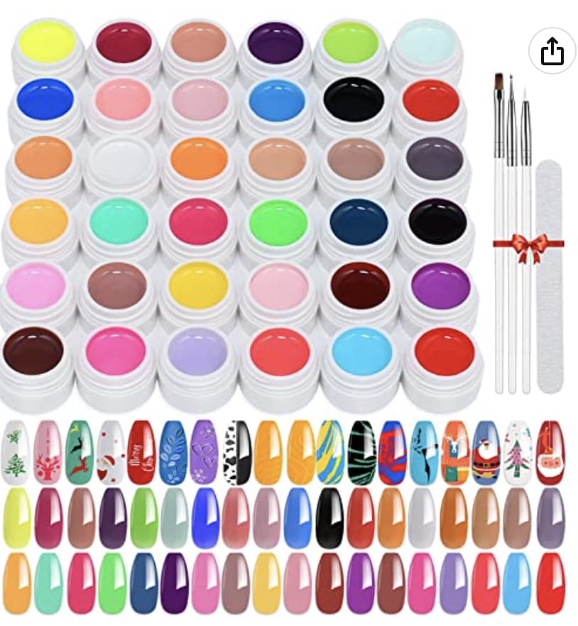 UV Gel Nagellack Set mit 36 Farben – 30% Rabatt 