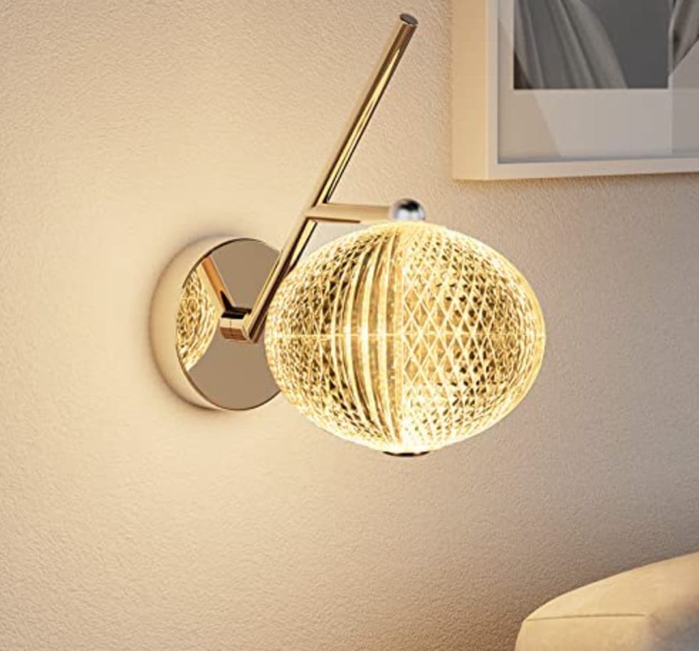 Ein tolles Design: Wandmontierte Nachttischlampe – 50% Rabatt
