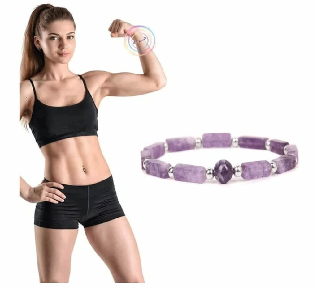 Auch toll zum Verschenken: YueLove Damen Amethyst Armband – 70% Rabatt