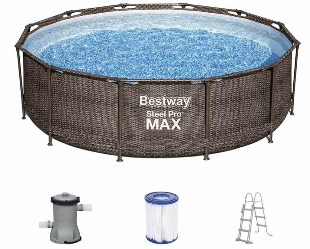 Bestway Steel Pro MAX Frame Pool-Set – 40% Rabatt