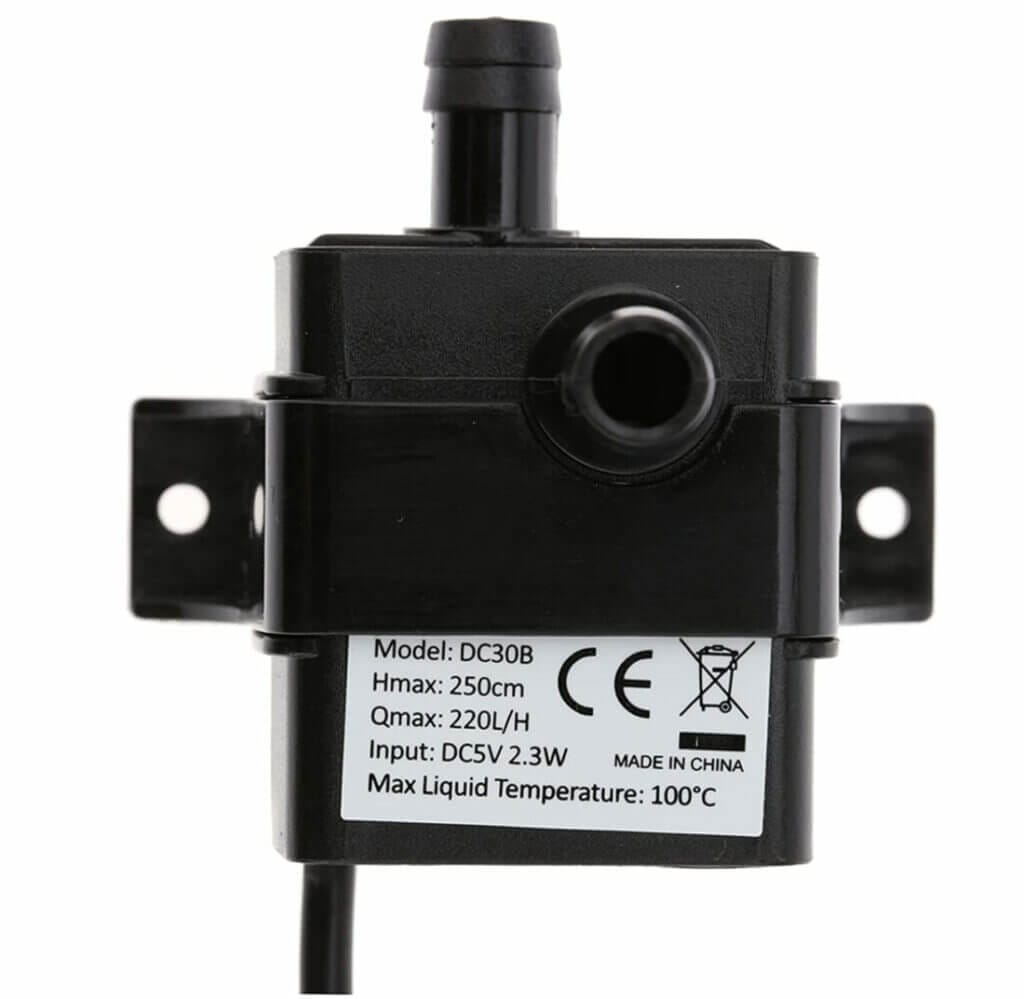 Arbeitet sehr leise: Irfora Mini Brunnen Pumpe – 40% Rabatt