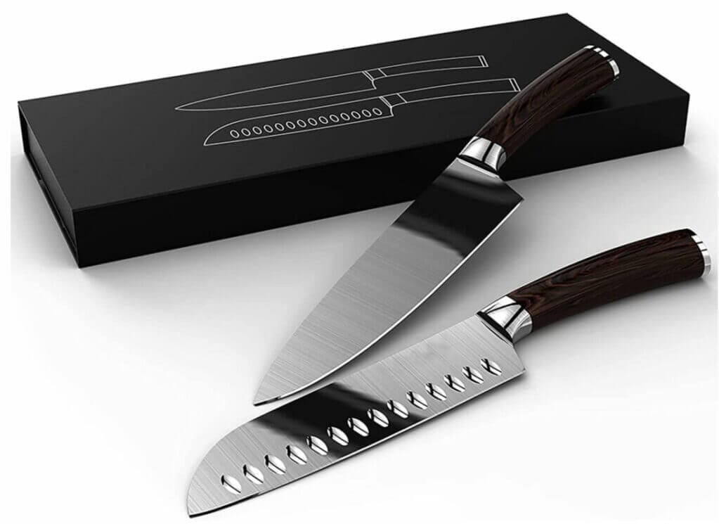 2-teiliges Profi Kochmesser Set – 60% Rabatt