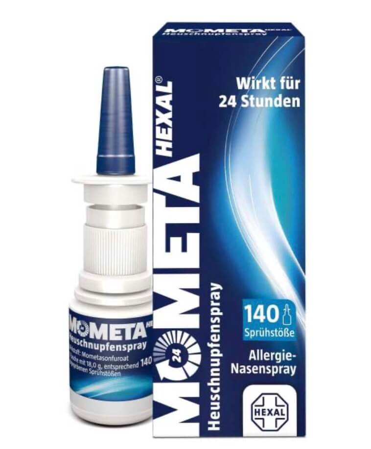 Mometahexal Heuschnupfenspray 50 µg 140 Sprühstöße 18 g – 50% Rabatt