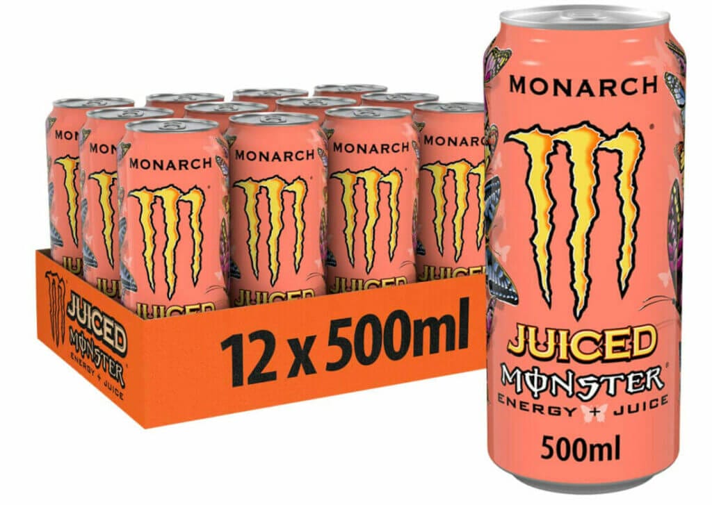 Monster Energy Monarch (12 x 500 ml Dosen) – 21% Rabatt + 10% Spar-Abo