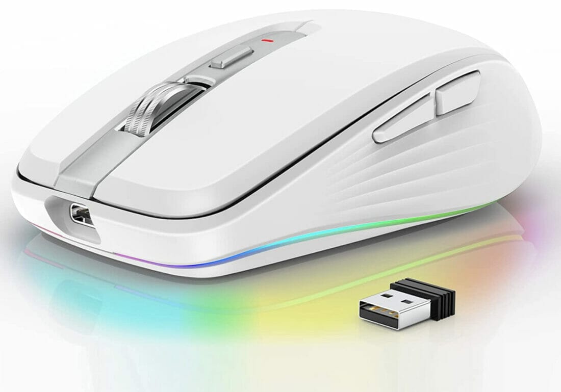 Docooler 2.4G + BT5.1 Dual-Mode-Funkmaus – 30% Rabatt