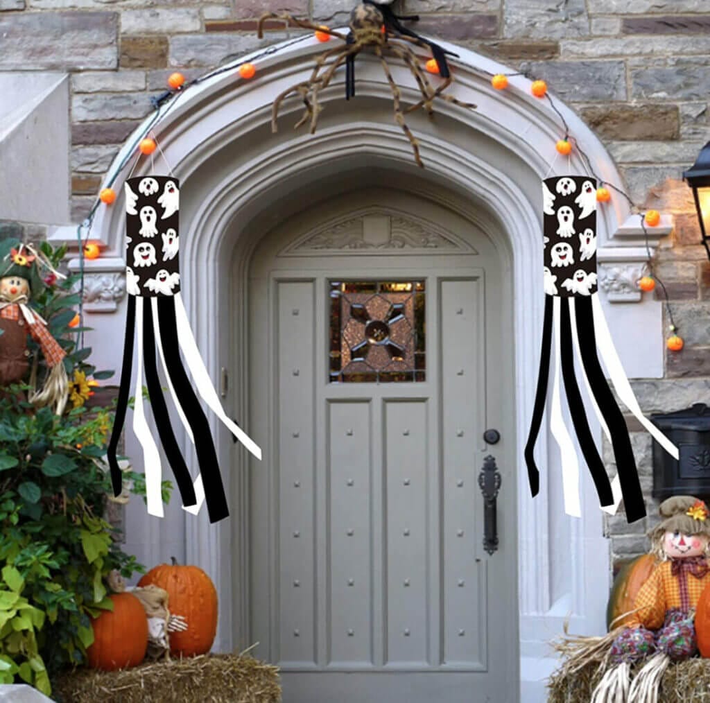 Snakell Halloween Deko Windsack im Geister-Design – 70% Rabatt