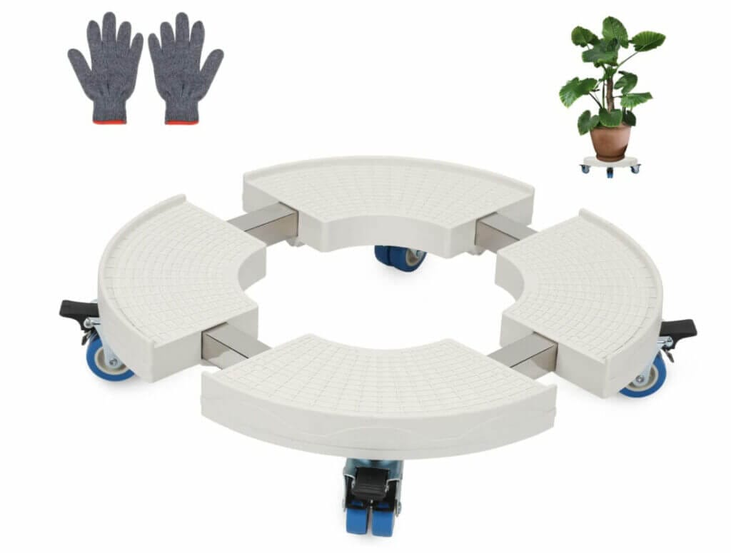 Tubiaz Blumentopf Rolluntersetzer – 30% Rabatt