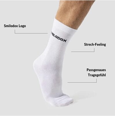 SMILODOX Herren Lang Socken4