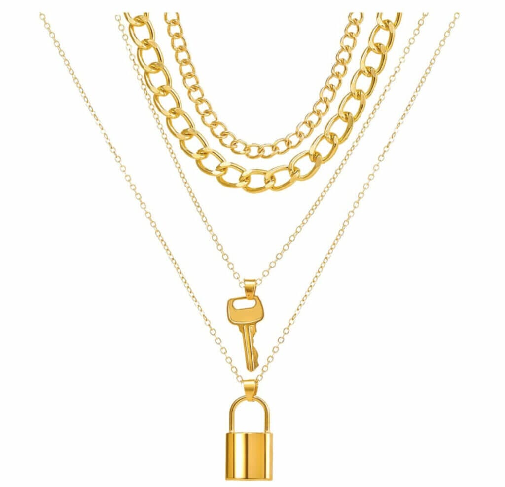 Ein toller Hingucker: Mehrreihige Damen Halskette – 70% Rabatt