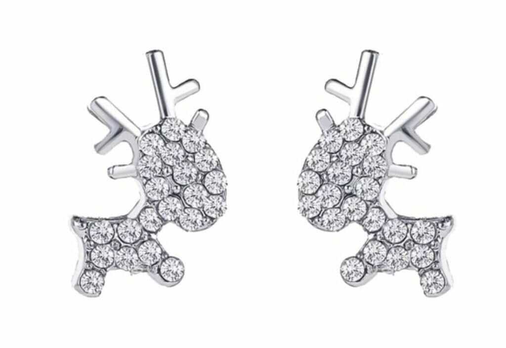 Ein toller Hingucker: Damen Hirsch Ohrstecker – 70% Rabatt