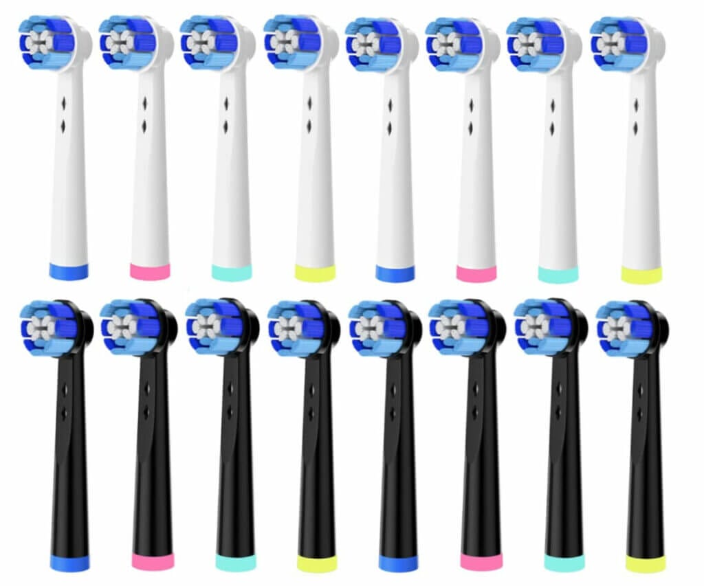 Die sollten regelmäßig ausgewechselt werden: Ersatzbürstenköpfe für Oral B Zahnbürsten – 70% Rabatt