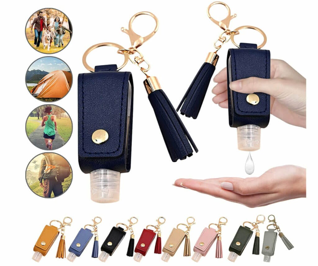 DSQSasahip Tragbare Reiseflasche mit Schlüsselanhänger – 70% Rabatt